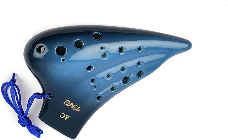 Amazon | TNG オカリナ 楽器 [ トリプル/アルト/グラデーションブルー