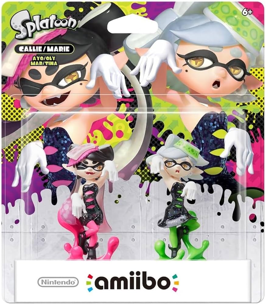 Amazon.co.jp: amiibo シオカラーズセット [ アオリ(Callie)／ ホタル