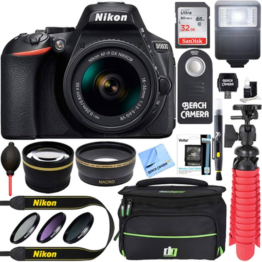 Amazon.com : Nikon D5600 24.2MP DX-Format Digital SLR Camera with
