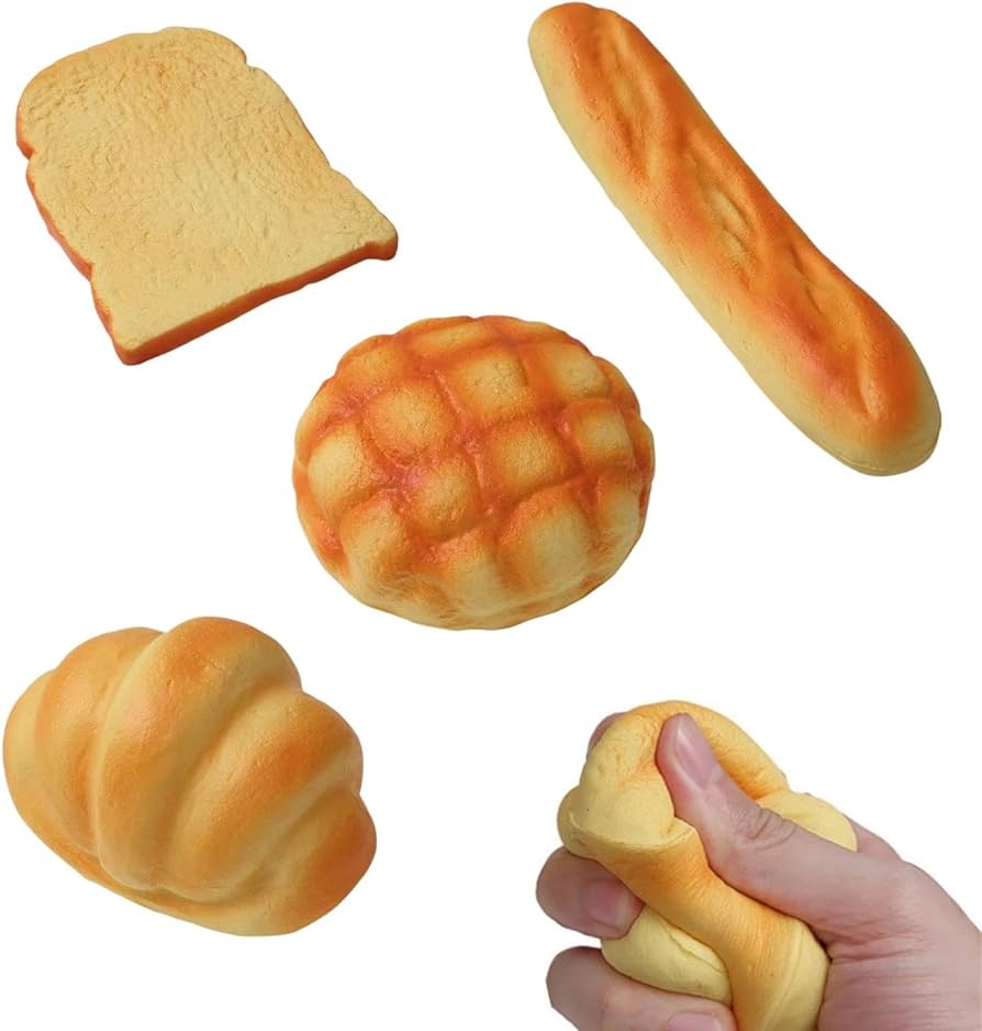 Amazon.co.jp: パンスクイーズおもちゃ スクイーズ パン おもちゃ