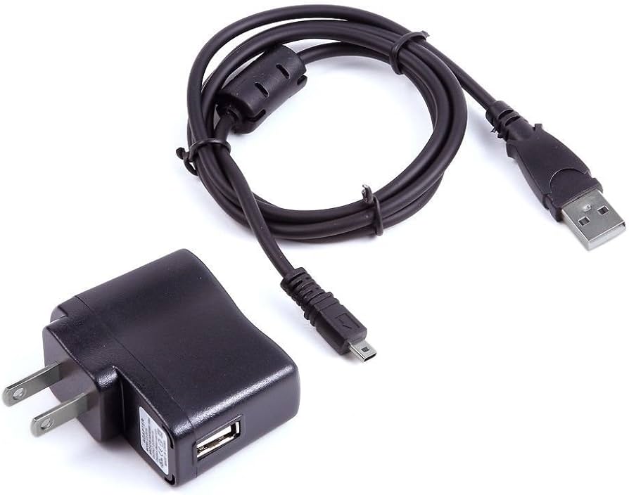 Amazon.com: USB AC Adapter Charger +PC Data Cable for Panasonic