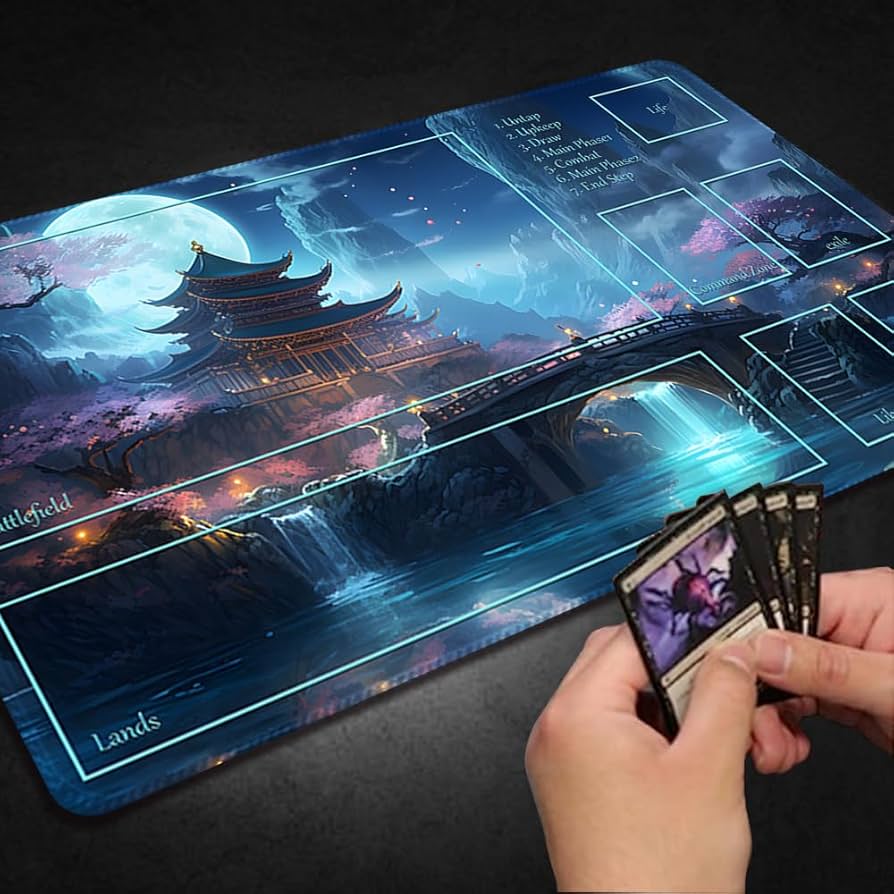 2020 ステッチ加工 猫 mtg プレイマット 2020 ステッチ加工 猫 mtg