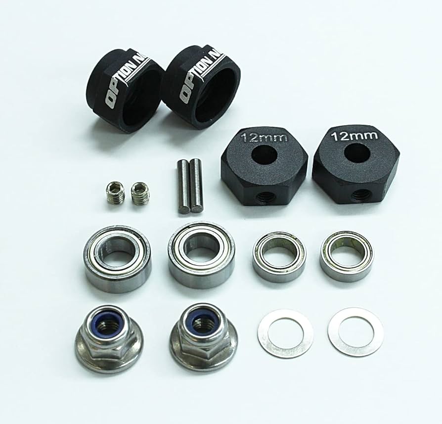 Amazon | OPTION No.1 アルミ六角ハブ変換アダプターセット DT-02・03