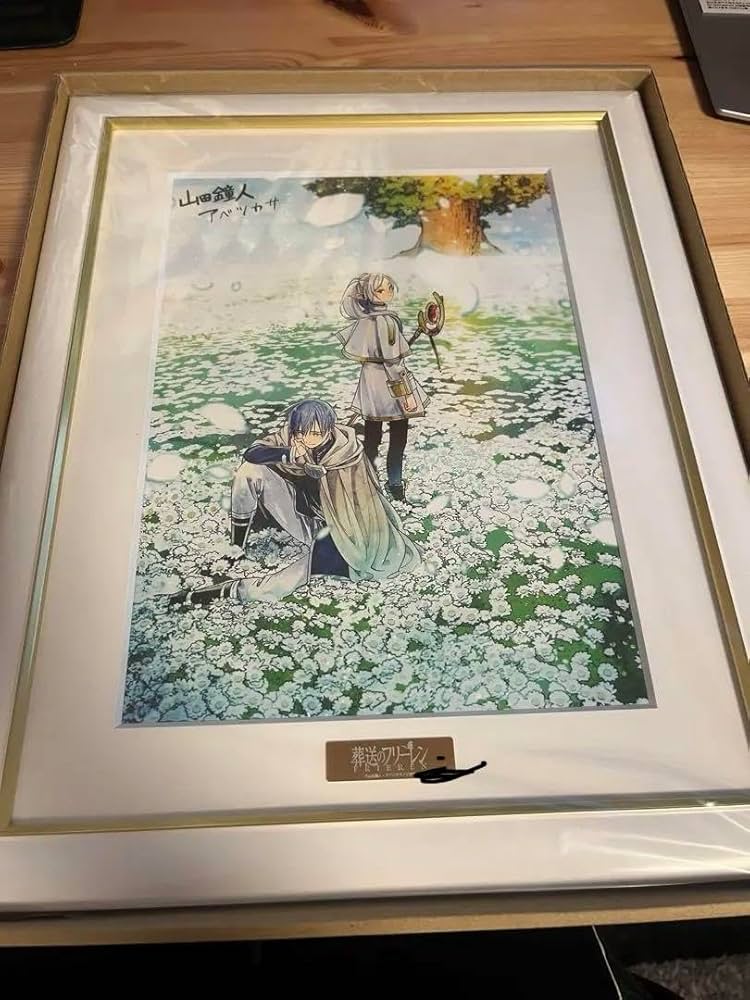 A4 葬送のフリーレン フリーレン 複製原画 花畑 ゾロ目 A4 葬送の