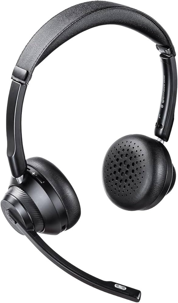 Amazon.co.jp: サンワダイレクト ヘッドセット Bluetooth ワイヤレス