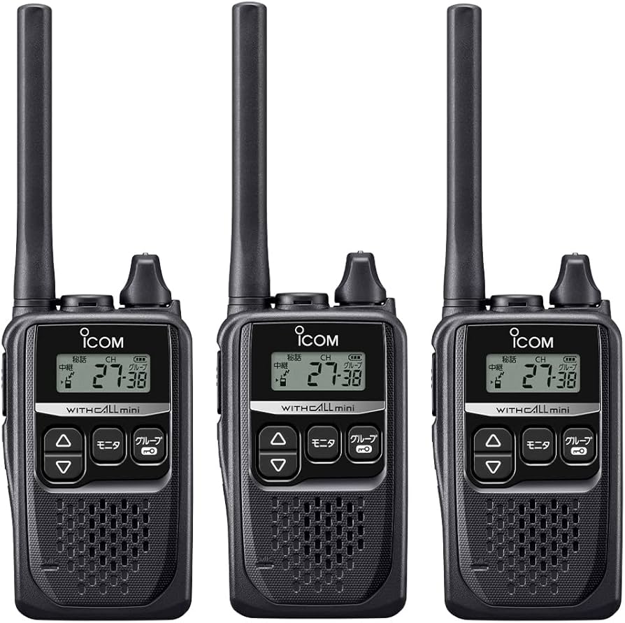 Amazon | アイコム トランシーバー IC-4310 3台セット ブラック | ノー