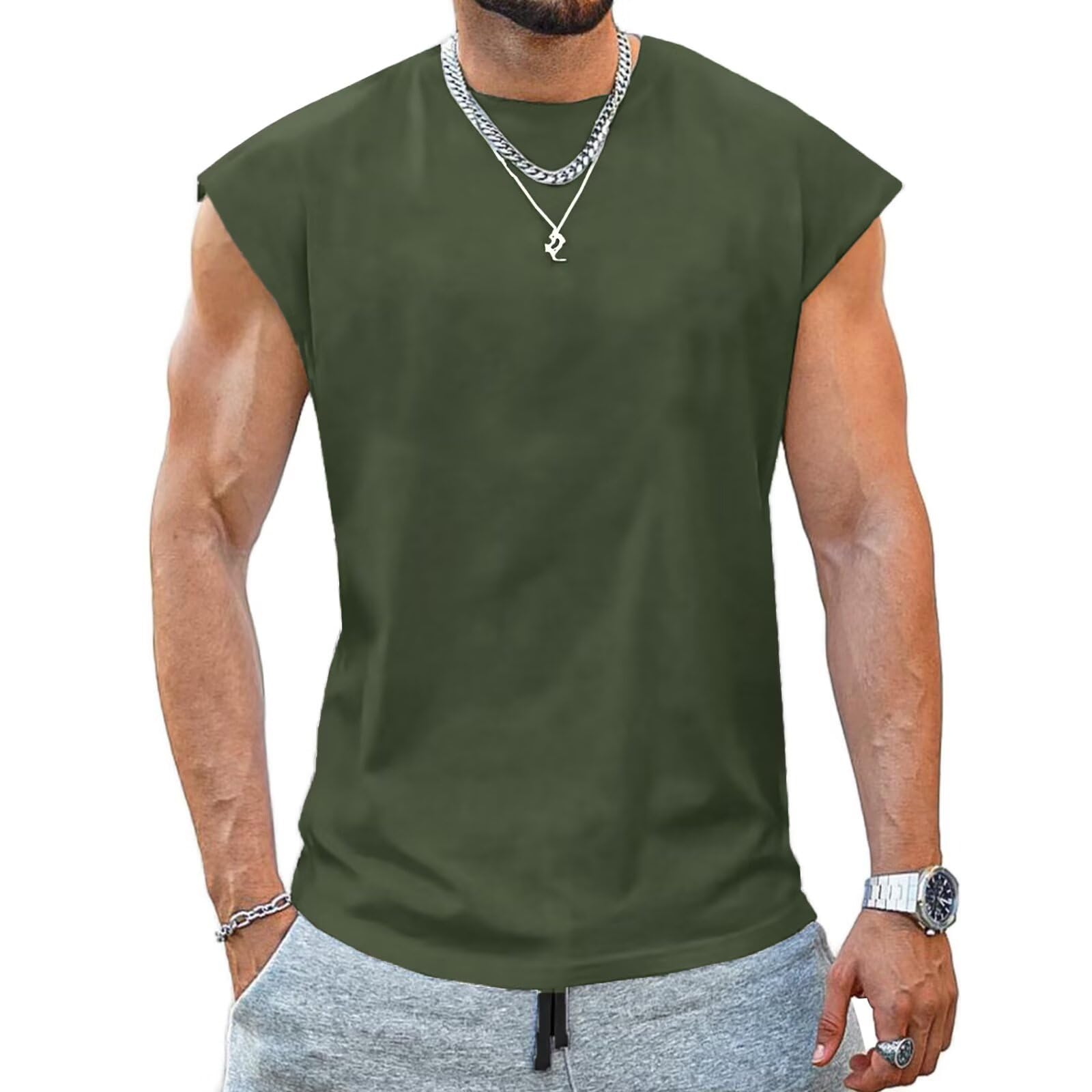 TAAKK 21ss ダブルジップ ノースリーブTシャツ / タンクトップ TAAKK