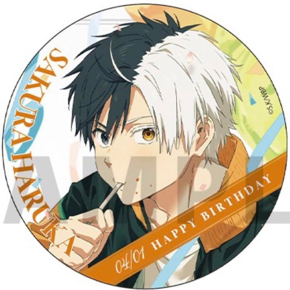 ③WINDBREAKER ウィンドブレイカー バースデー ビッグ缶バッジ 桜遥