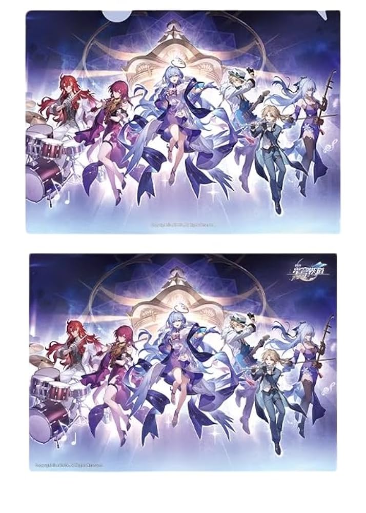 崩壊スターレイル クリアファイル 18枚 ダース 森永製菓 崩壊：スター