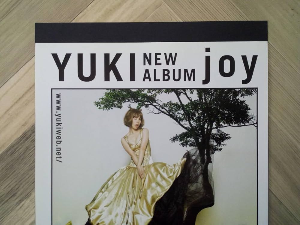 Amazon.co.jp: YUKI ユキ『joy』アルバム広告 簡単！入れるだけ額装