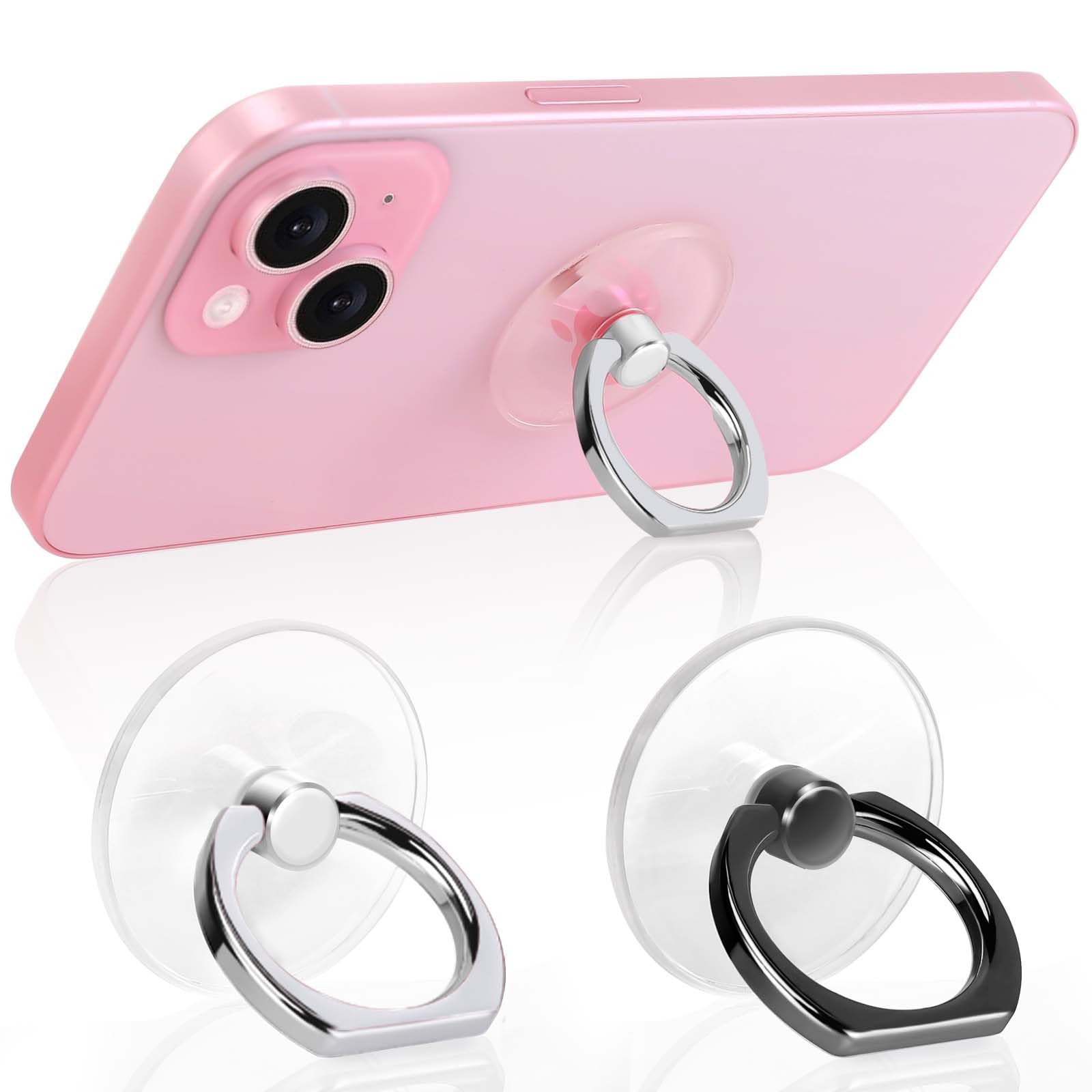 Amazon | Jsoerpay スマホリング 透明 薄型 バンカーリング 360°回転