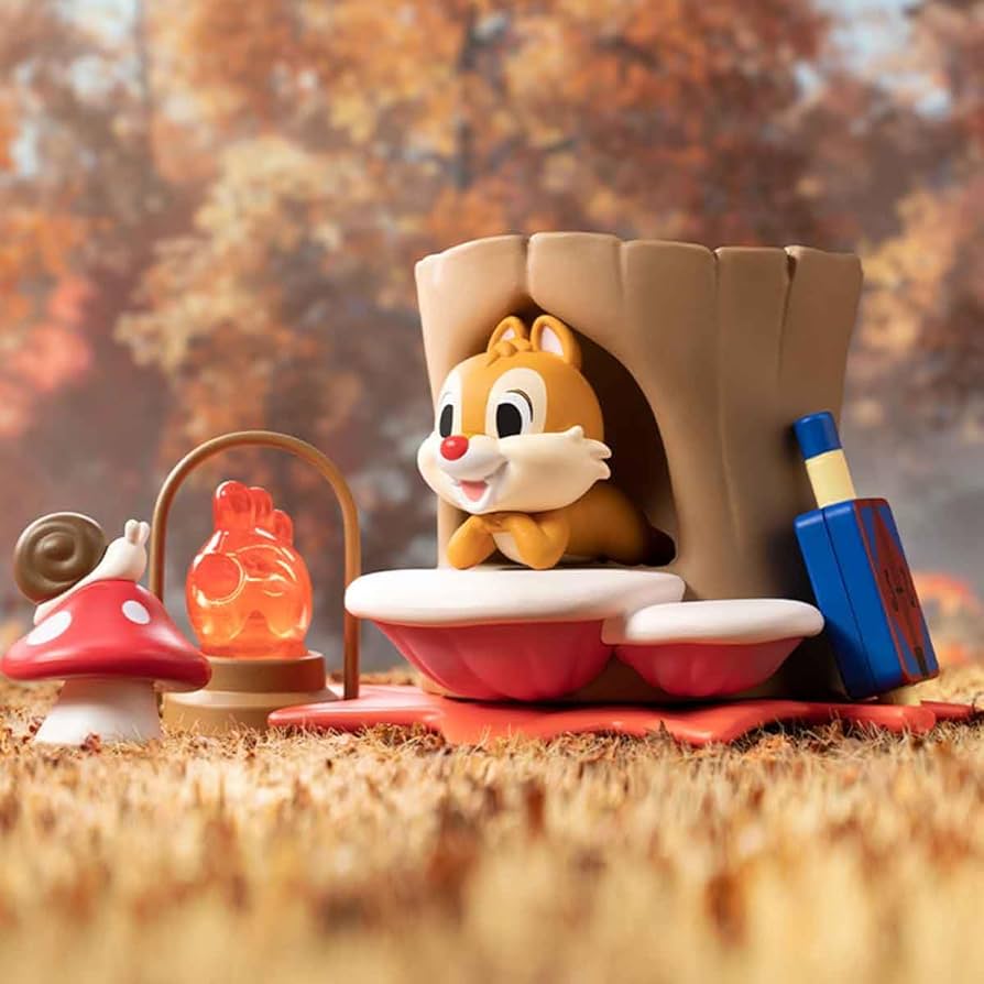 Amazon.co.jp: POPMART Chip 'n' Dale Daily Series Scene Sets