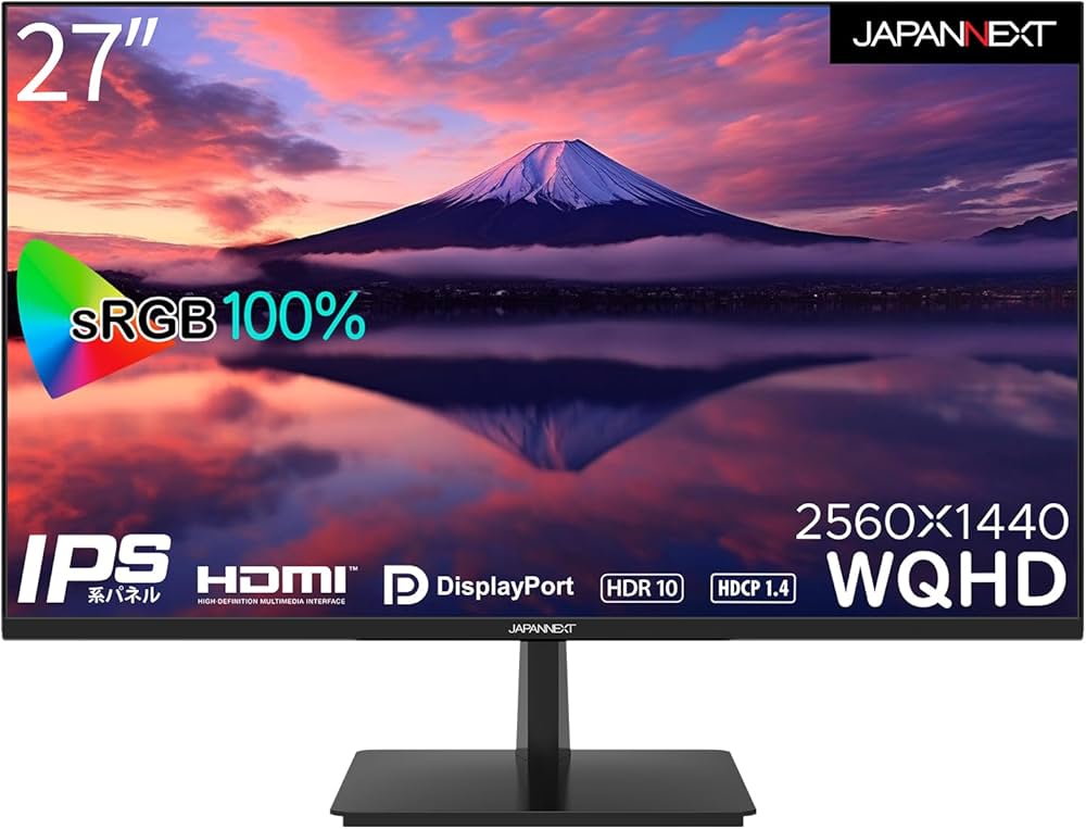 Amazon.co.jp: 【Amazon.co.jp限定】 JAPANNEXT 27インチ モニター