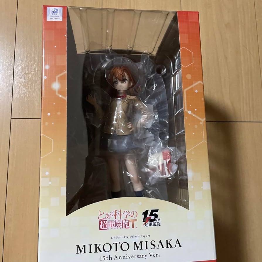 御坂美琴15周年記念フィギュア表情替えパーツ付き