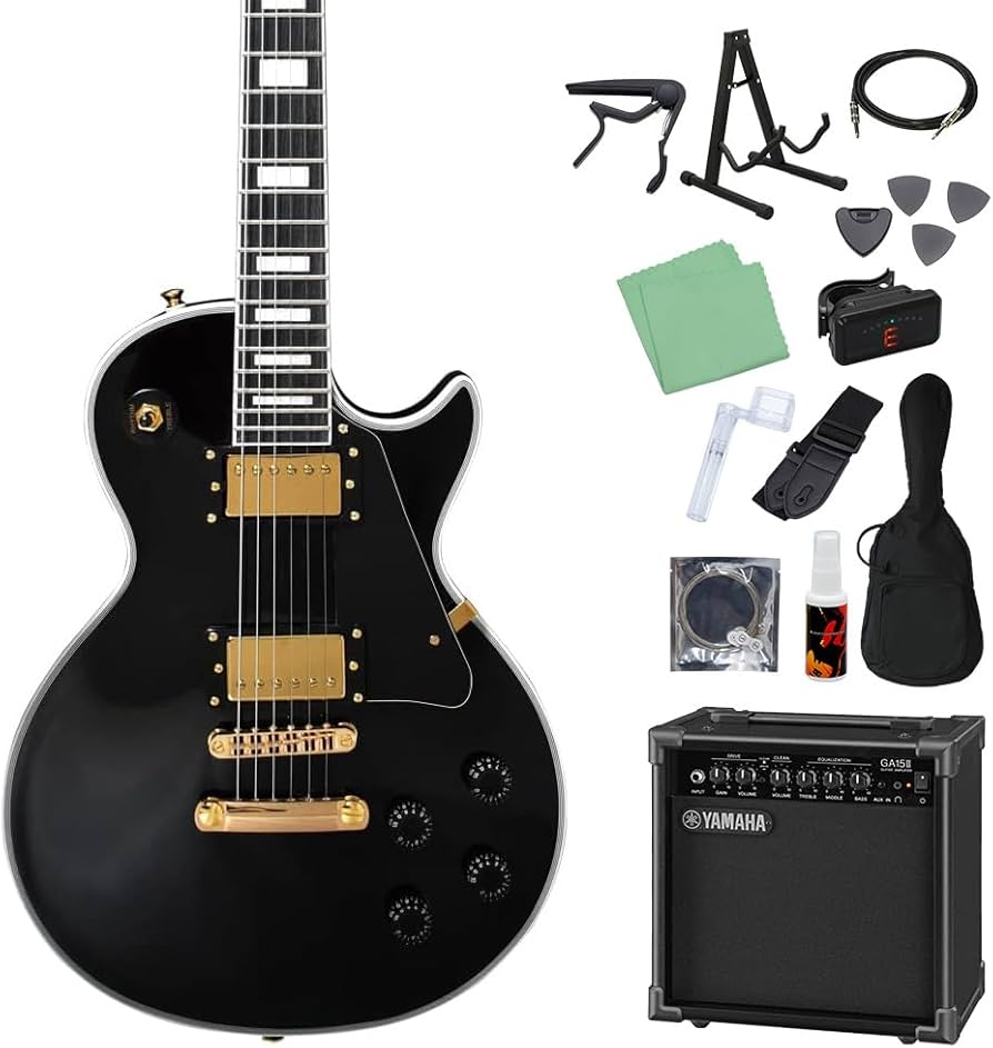 Amazon | Photogenic LP-300C BK エレキギター初心者14点セット