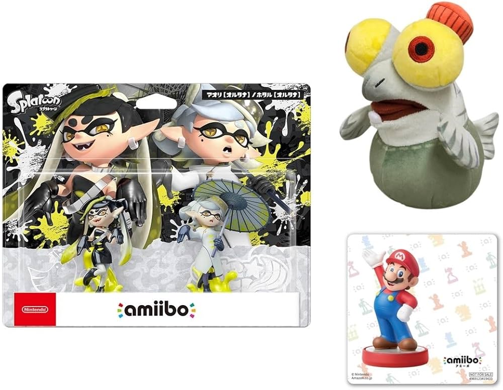 スプラトゥーンamiiboセットとおまけ Amazon.co.jp: amiibo シオ