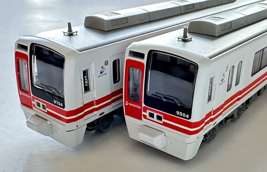 Amazon.co.jp: 相鉄9000系 旧塗装 菱形パンタ 基本+ 増結10両フル編成