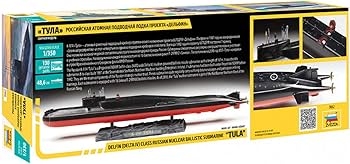 Amazon | ズベズダ 1/350 ロシア海軍 トゥーラ デリフィン デルタIV型