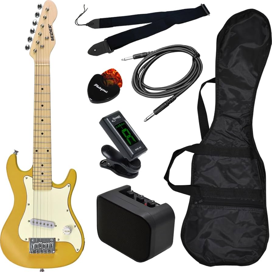 Selder（セルダー） エレキギター イエロー SELDERセルダー ベース