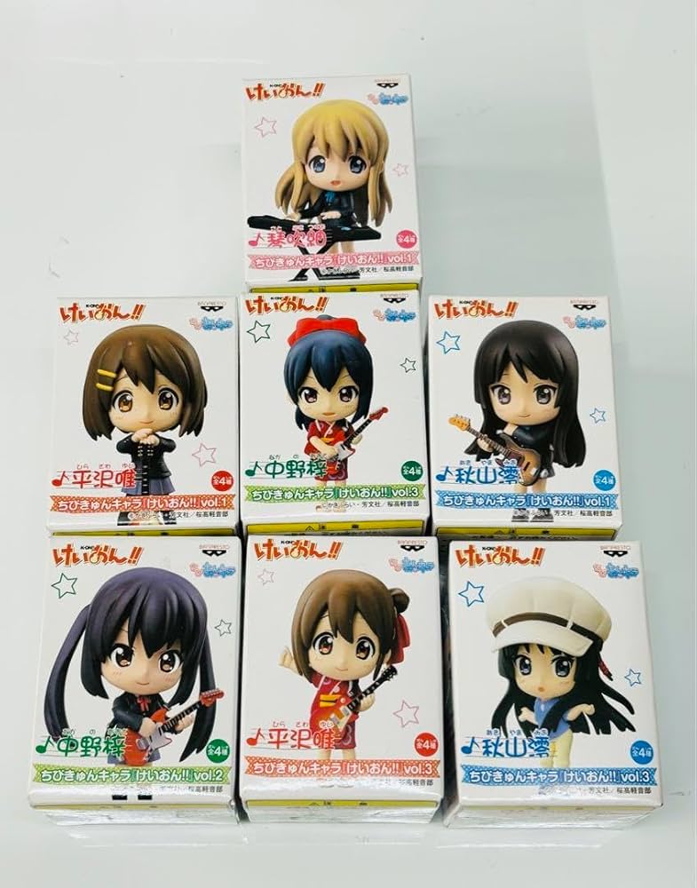 Amazon.co.jp: けいおん ちびきゅんキャラ vol13 7種セット NI : おもちゃ