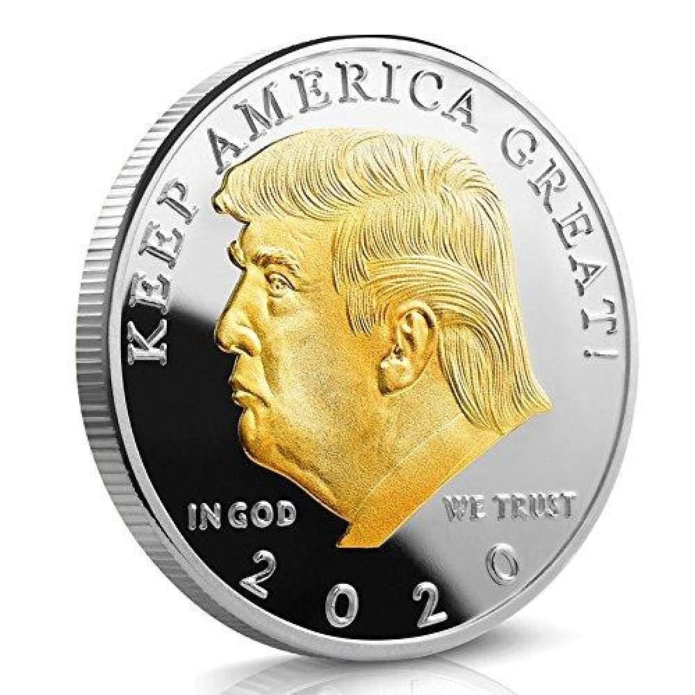 MAKE AMERICA GREAT トランプ 2020 銀貨 1オンス Donald Trump 1 oz