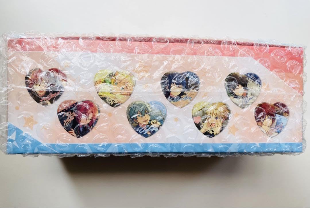 中国 宝石心晴 ハート缶バッジ 巴日和 中国 宝石心晴 ハート缶バッジ