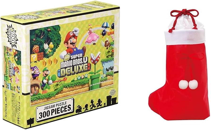 スーパーマリオ ジグソーパズル クリスマス 希少品 スーパーマリオの