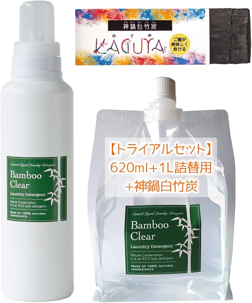 Amazon | バンブークリア 竹洗剤 洗剤 竹炭 Bamboo Clear 天然成分100