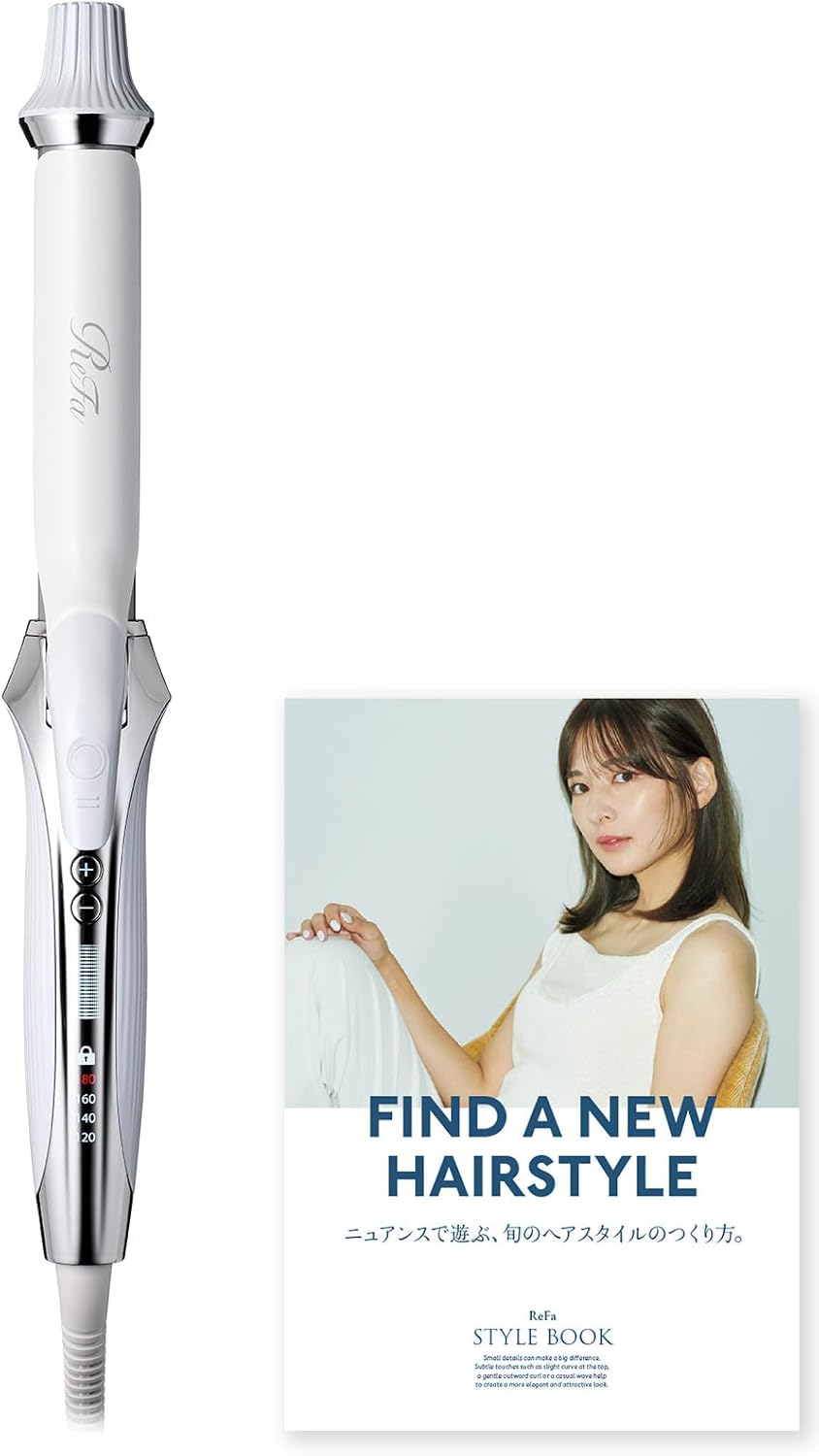 ReFa◇BEAUTECH CURL IRON 26⁄カールアイロン⁄RE-BJ-02A⁄ホワイト