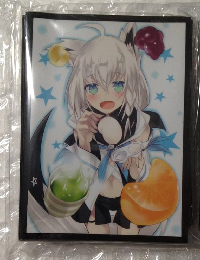 混沌の女神様 スリーブプレイマット 白上フブキフブキングダムK4B 混沌