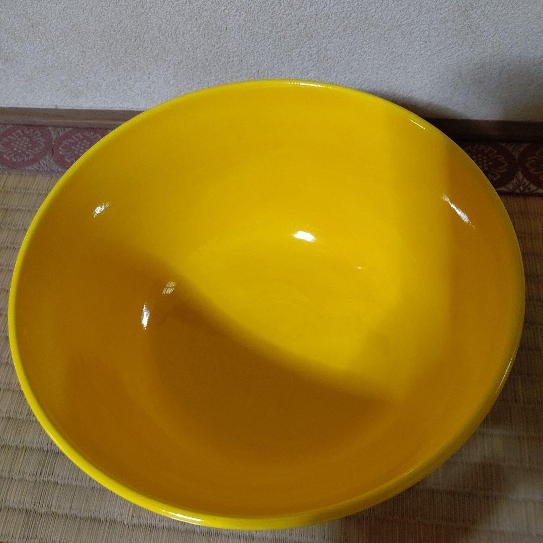 黄交趾 秀峰作 大鉢 清水焼 交趾焼 手描き 菓子鉢 茶道具 フォロー割