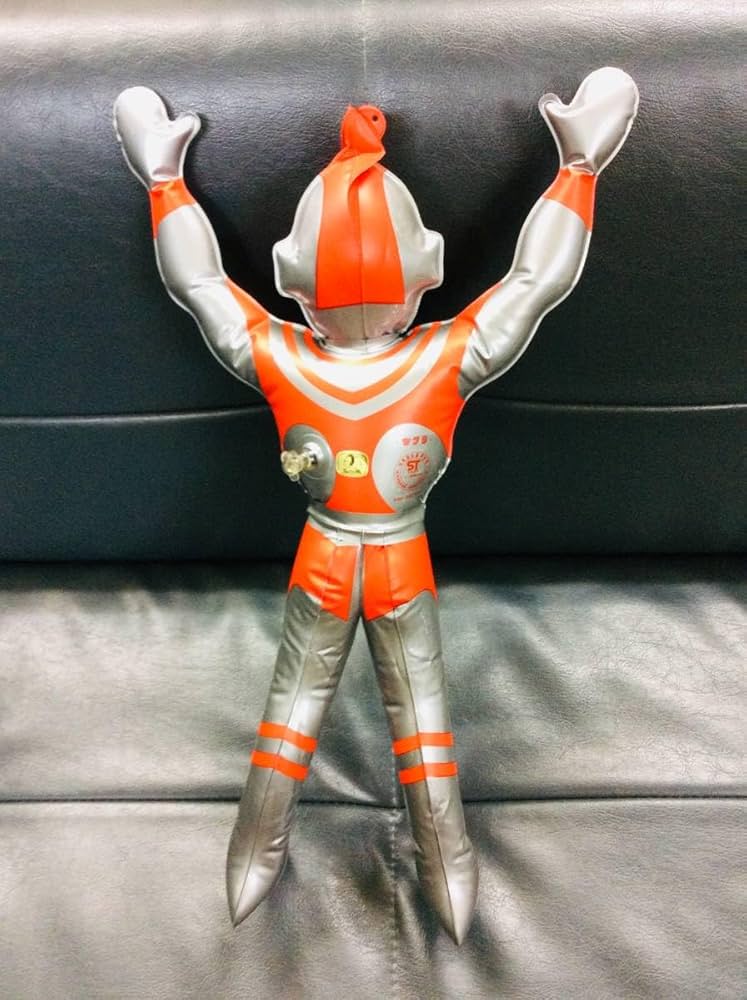 ウルトラマンタロウ風 パチ 無版権 ソフトビニール人形 公開当時品