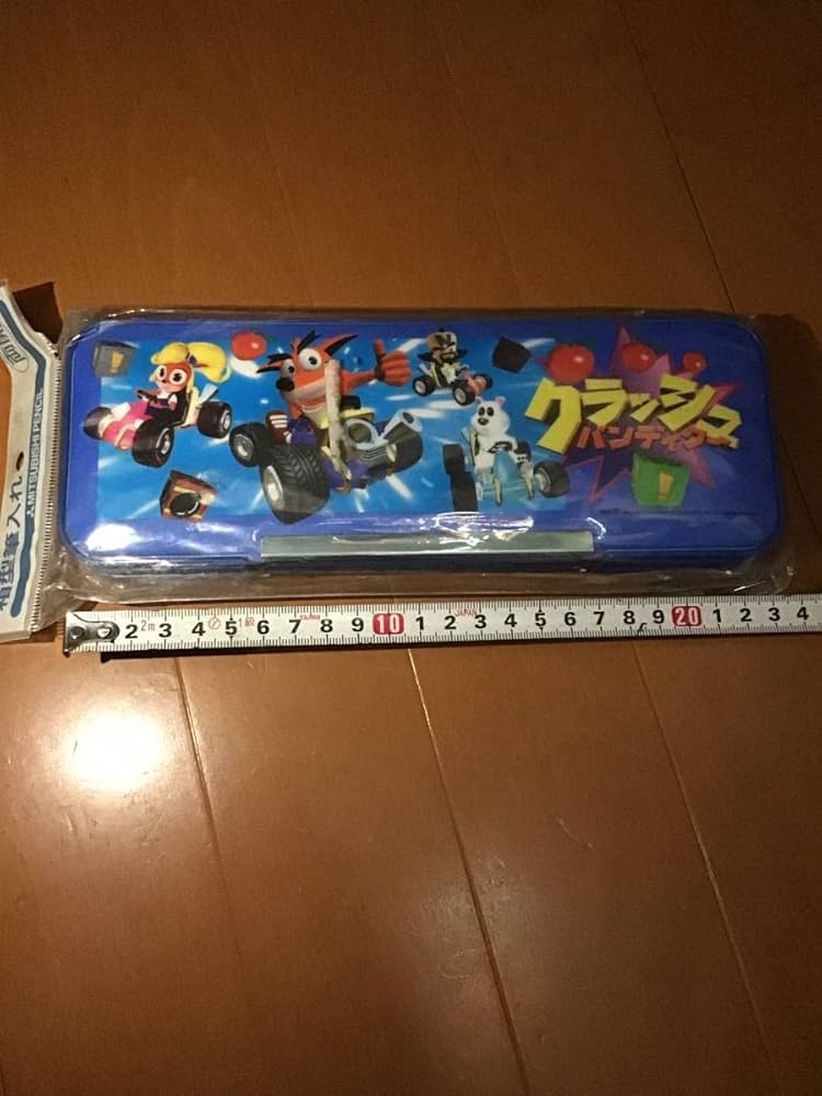 Amazon.co.jp: 未使用 クラッシュバンディクー 筆箱 ペンケース