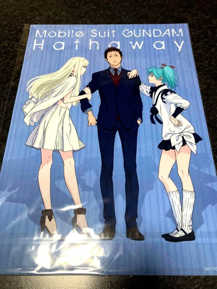 閃光のハサウェイ A3クリアポスター 機動戦士ガンダム 閃光の