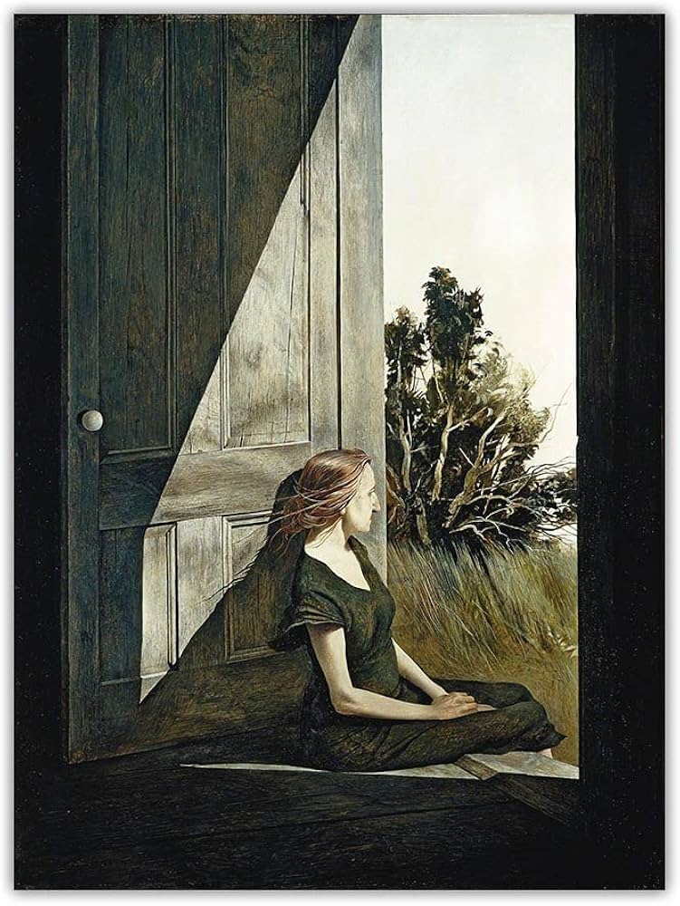 Amazon.co.jp: アンドリュー·ワイエスのポスター《クリスティーナ