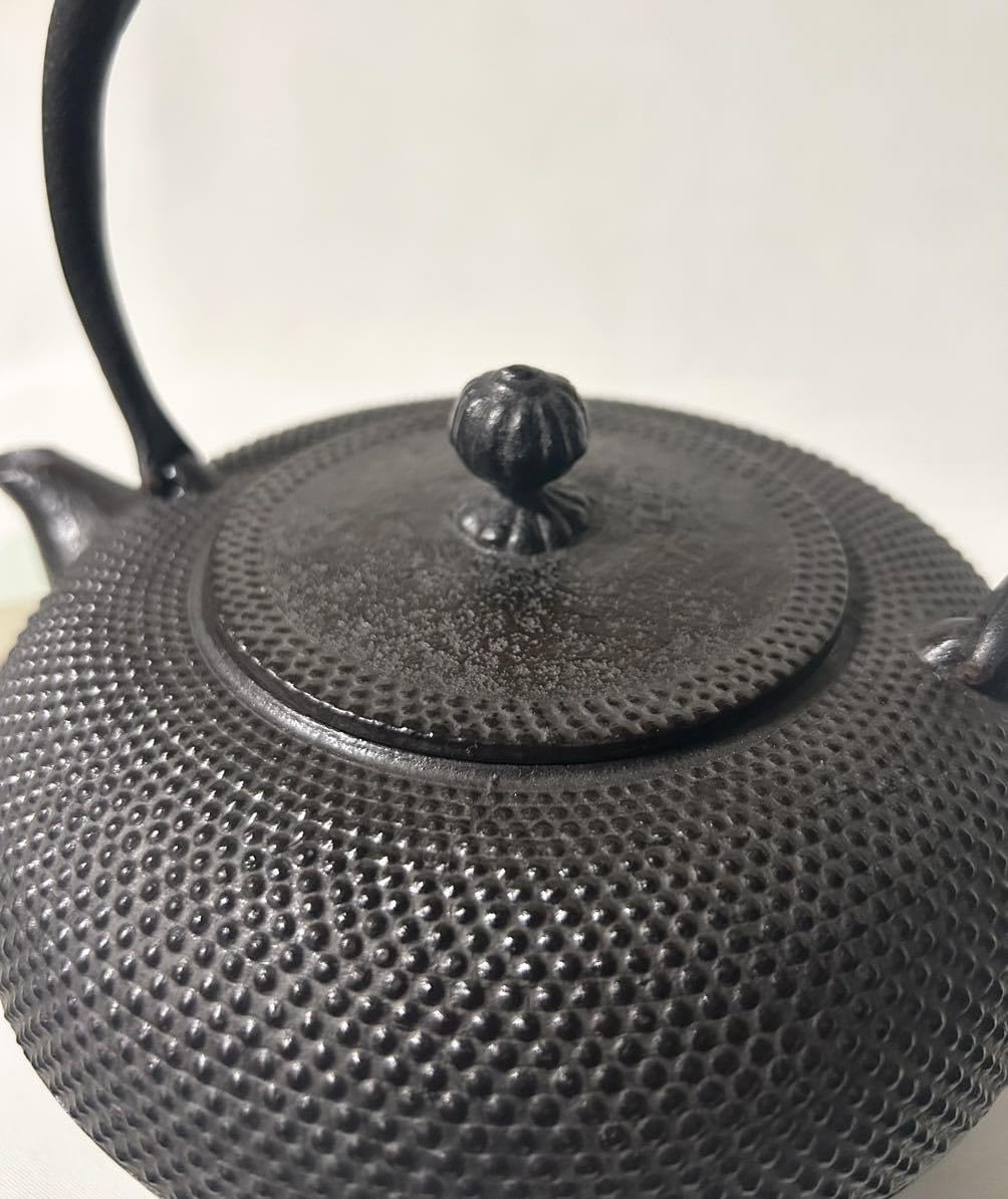 Amazon.co.jp: 南部鉄瓶 南部鉄器 鉄瓶 急須 東仙 一級合格証 眞正