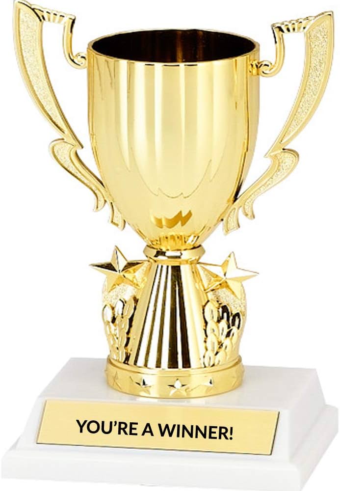 Amazon.co.jp: You're A Winner Trophy - 6 1/4インチ Ready to Go