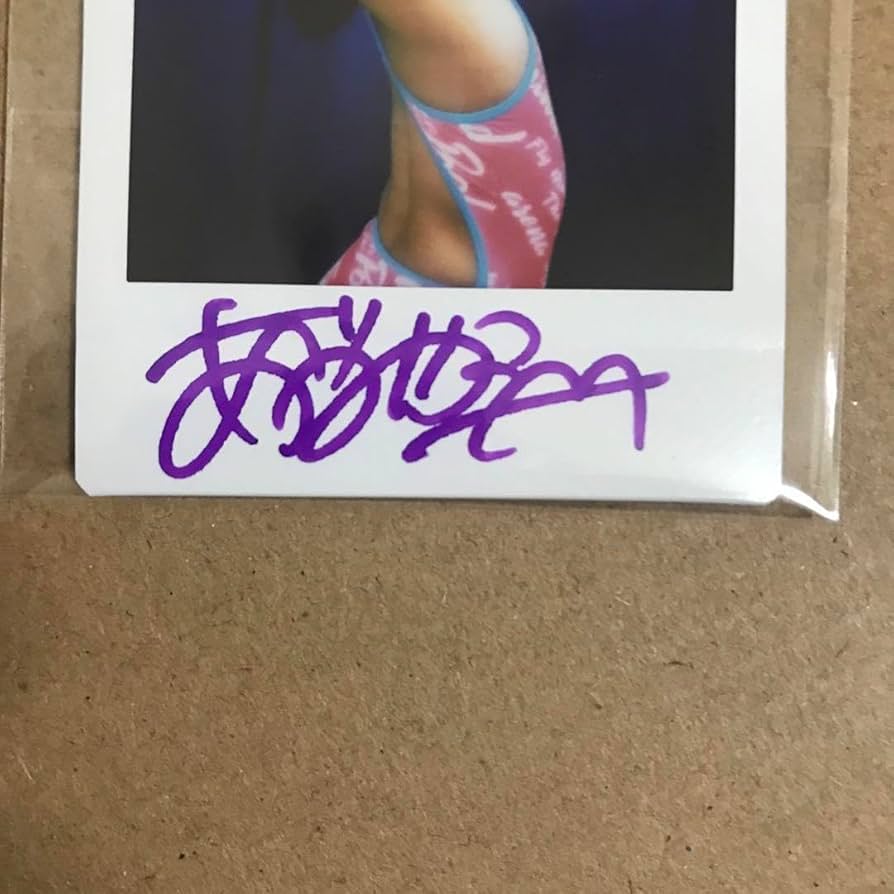 Amazon | あべみかこ 直筆サイン チェキ/グラビアアイドル 生写真