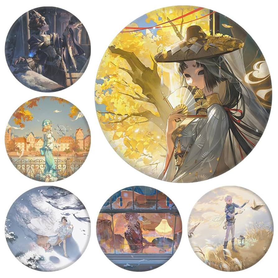 ディスカウント 第五人格 星座 囚人 お星さま缶バッジ 第五人格 星座