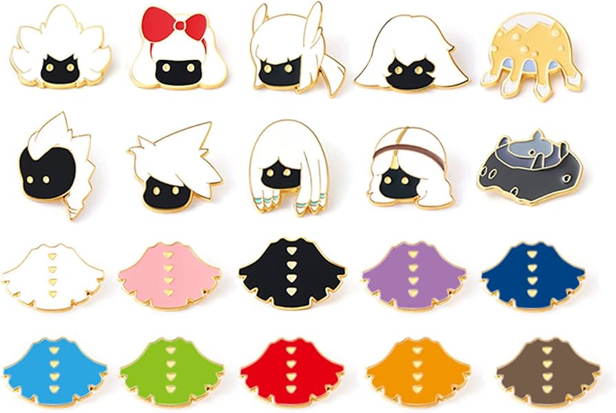 光遇 sky 星を紡ぐ子どもたち ピンバッジ ピンバッジ 愛しみのシーソー