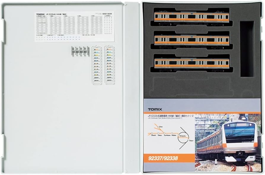 Amazon | TOMIX Nゲージ E233系 中央線 3両T編成 増結セットI 92337