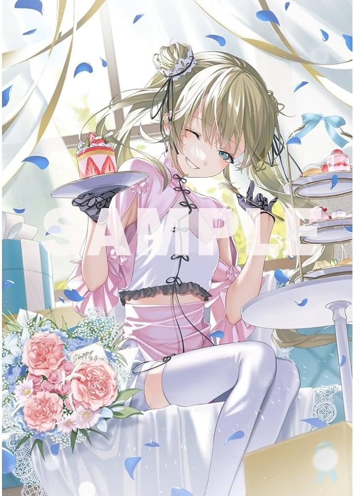 α1 ぶいすぽっ！ 花&白黒 英リサ スリーブ&プレイマット α1 ぶいすぽっ