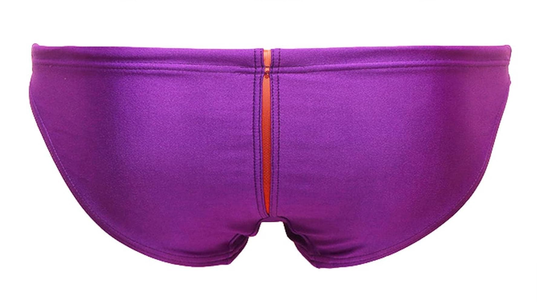 AQUX スーパーローライズビキニ M パープル AQUX スーパーローライズ