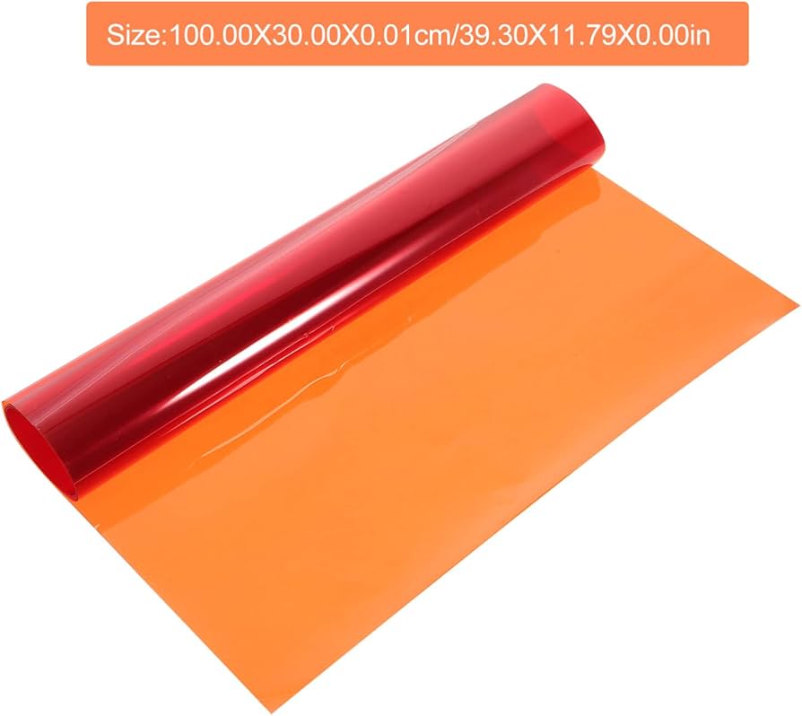 Amazon.com : Housoutil Sunset Ambient Light Laser Film Roll 11.8 X