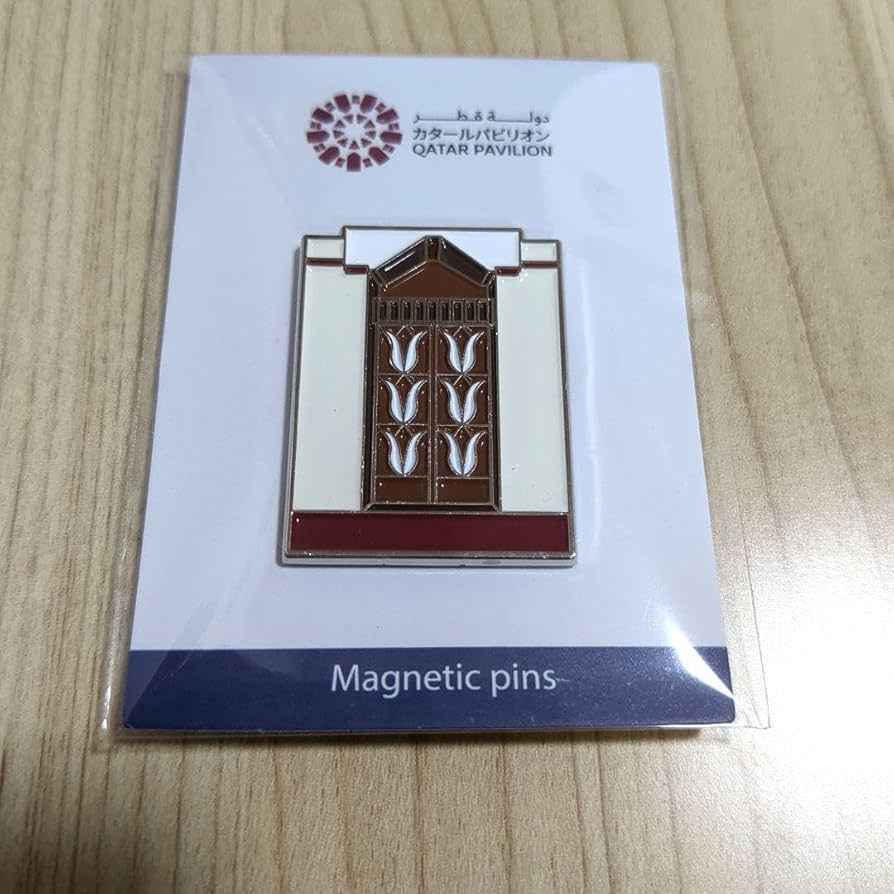Amazon.co.jp: 大阪 関西万博 カタール パビリオン ピンバッジ③