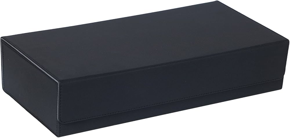 トレーディングカード用 デッキケース 黒 ブラック 16個セット まとめ