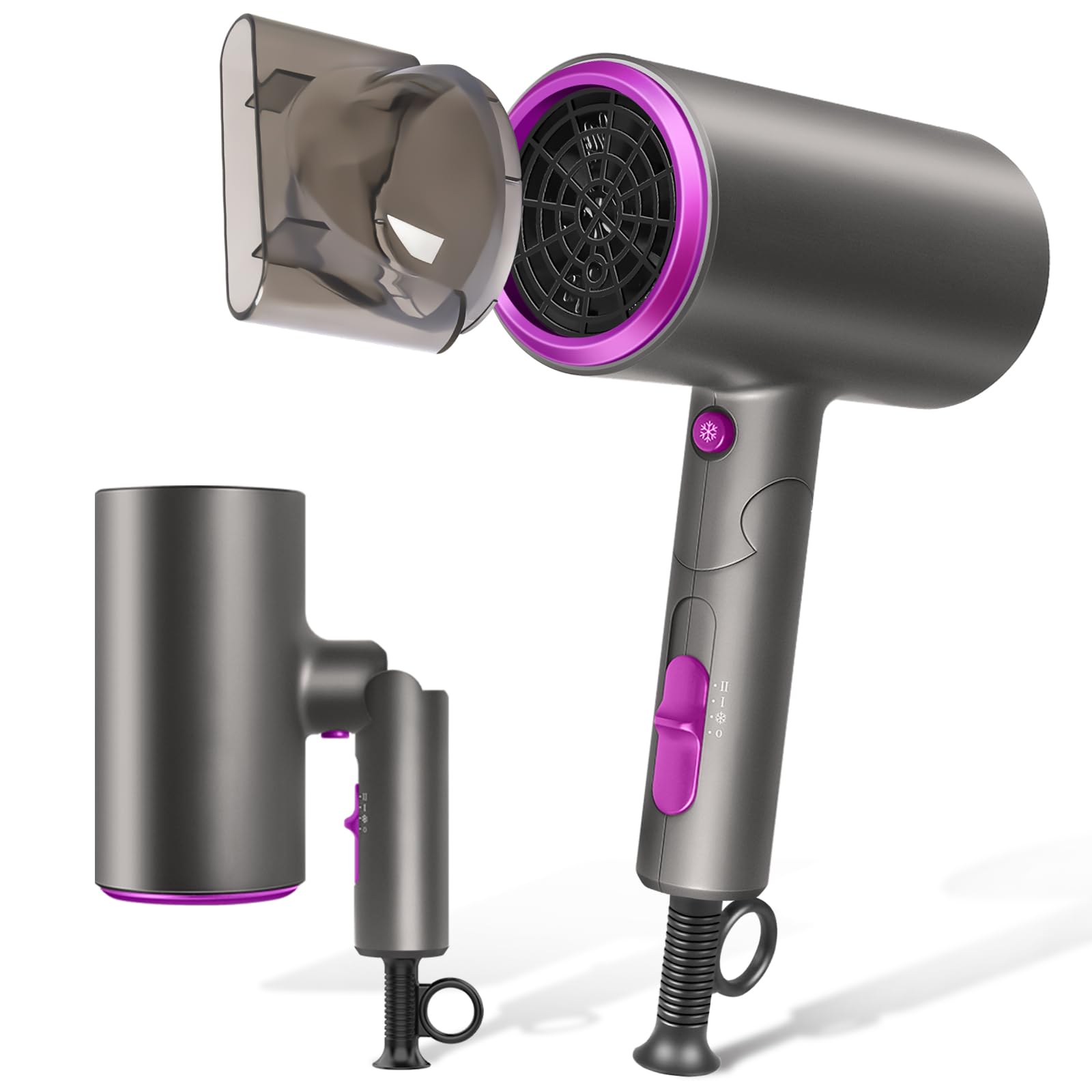 Amazon | ドライヤー 速乾 大風量 3段階調整 | ZDFER | ヘアドライヤー