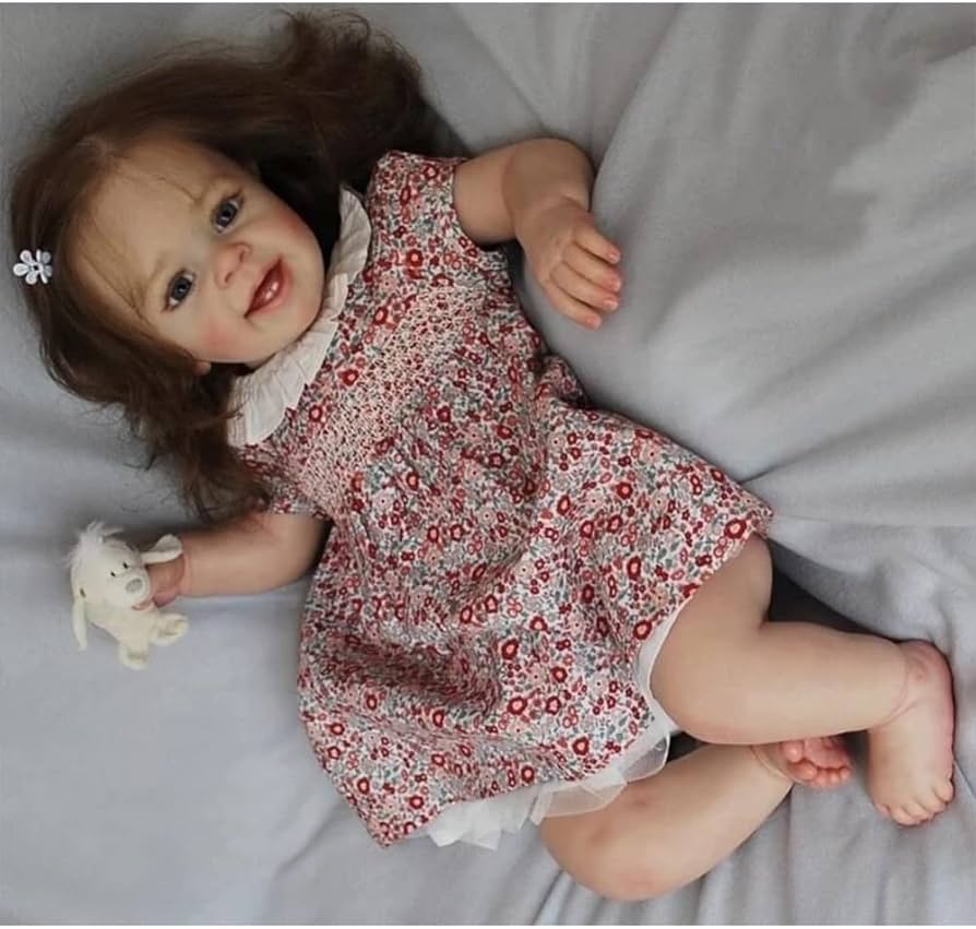 Amazon | 60CM リボーンドール 赤ちゃん リアル人形 上質シリコーン製