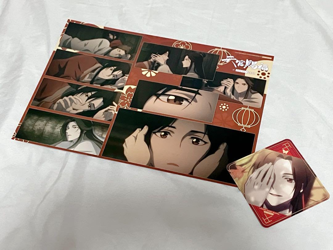 天官賜福 Theキャラ カフェ ランチョン コースター 全種 天官賜福 The