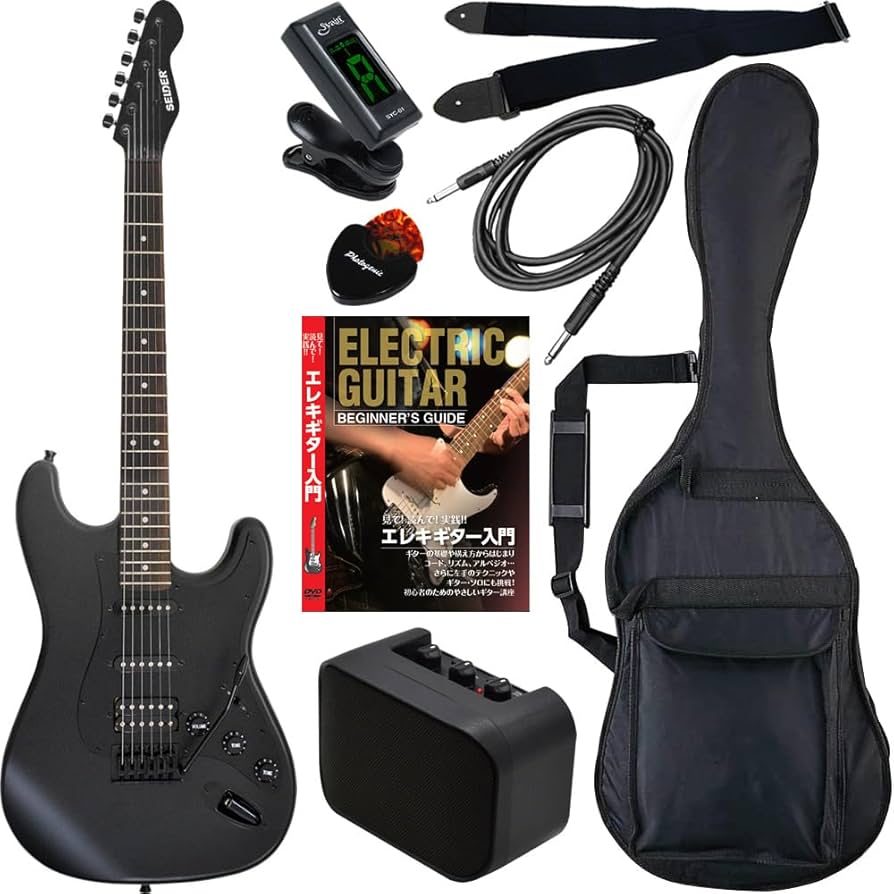 メイプル指板 いい音selder ストラトキャスタータイプ 弦高調整済み